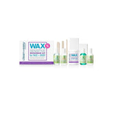Clean + Easy Wax Sensitive Kit – Microwaveable wax set for face and body. Gentle hair removal solution for sensitive skin.